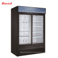 Cold Drink Vertical Display Cooler Glass Door Refrigerator for Supermarket